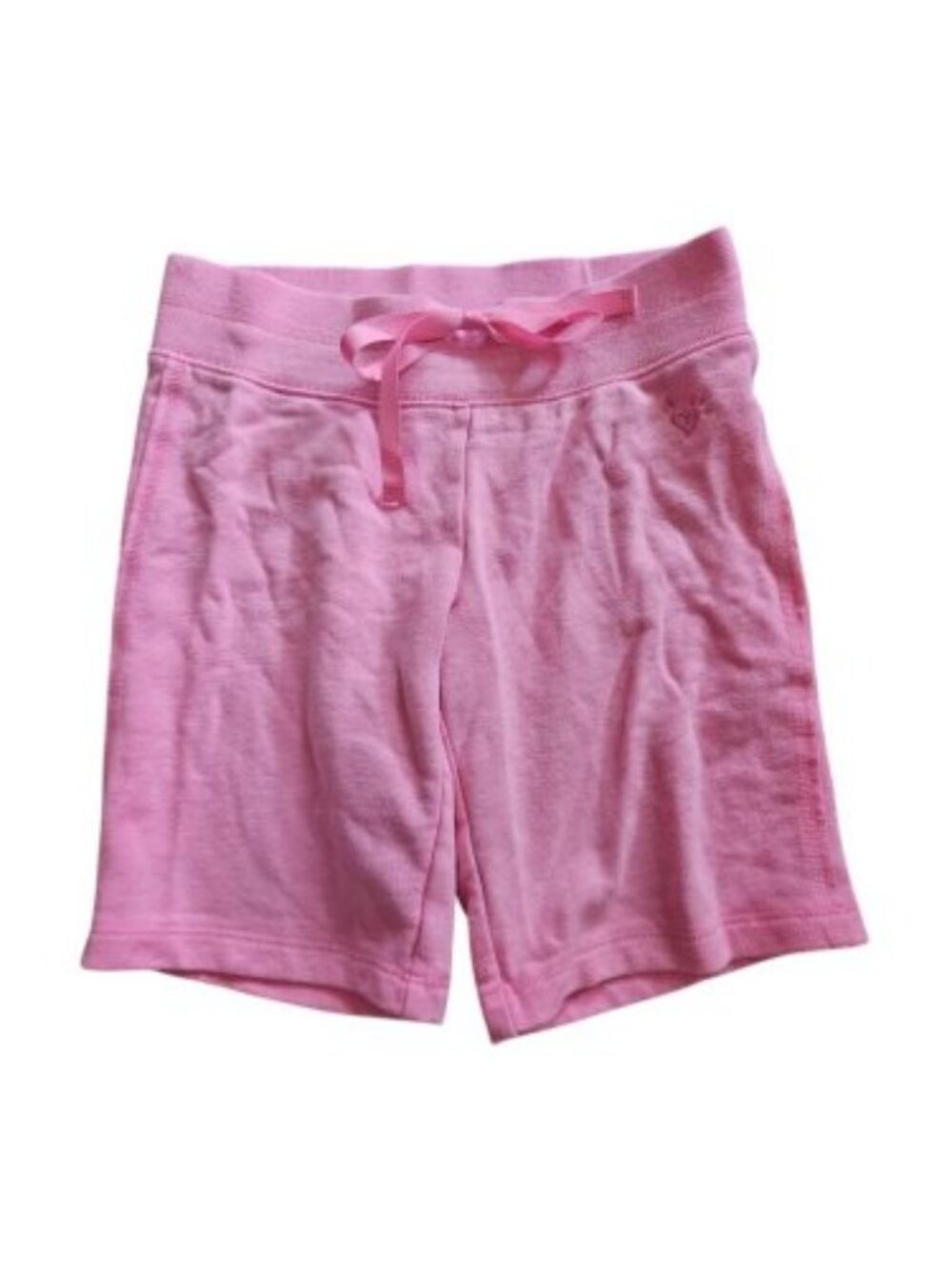 JUSTICE Pink Athletic Style Bermuda Length Shorts Girls Size 8